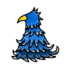 Aigle bleu
