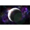 Moon and space