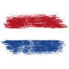 Dutch Flag Brush Stroke