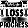 weight loss in progress