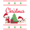 Christmas Sweet Dalmatian Lover Kawaii