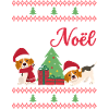 Christmas Sweet Beagle Kawaii