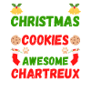Christmas Chartreux Cat Cookies