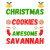 Christmas Savannah Cat Cookies