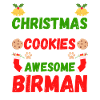 Christmas Burmese Cat Cookies