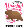 Verrücktes Wombat Mädchen