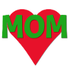 Mom with heart