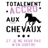 Totalement accro aux chevaux