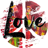 Peace woodstock Love