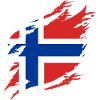 Norvegia Bandiera Scandinavia Norvegese Bandiera