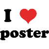 I Love Poster