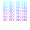 Scuba Diving Diver Retro