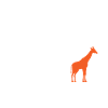 Kleiner Held - Süße Tiergiraffe