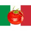drapeau Italie tomate humour cuisine