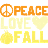 Peace Love Fall Happy Fall