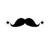 papa numéro 1 moustache