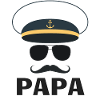 PAPA CAPITAINE DE NAVIRE