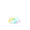 Heart Skull 1 white