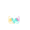 Heart Skull 3 white