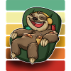 Sloth Armchair Pizza