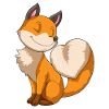 Renard avec cœur