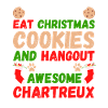 Christmas Chartreux Cat Cookies