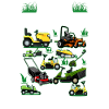 Lawn Mower Mowing Dad Father