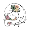 Zodiac Flower Retro