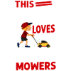 Lawn Mower Mowing Dad Father
