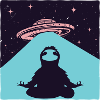 Space Yoga Master with Planetary Disc