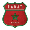 Rabat Morocco Coat of Arms Flags Design