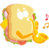 Saxophonist Saxophone Cheese Music Musicians