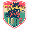 July 1992 30th birthday
