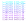 Massage Therapist Retro