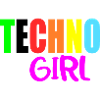 Techno-Mädchen
