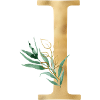 Customizable Monogram I Botany
