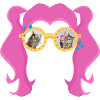 Mädchen mit Brille