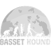 Basset Hound Chien Evolution Lune