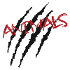 ANIMALS design with clawmark