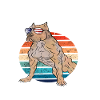 American Staffordshire Mom