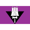 Labrys Lesbian Hamburg Flag
