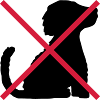 No Dogs Symbol Shield