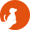Seated Dog Cliff Moon