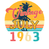 1963 Im Juli Geschenkidee