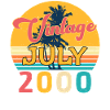 Année de construction Juillet 2000