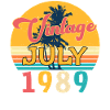 Juillet 1989 Légendaire