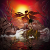 Beautiful mermaid in a wonderful fantasy world