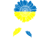 Peace Love Ukraine Sunflower