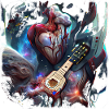 My Bleeding Heart Plays Guitar