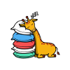 Official sleepshirt Giraffe